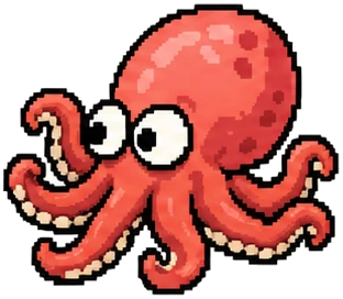 a big octopus